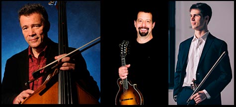 Edgar Meyer, Mike Marshall, and George Meyer